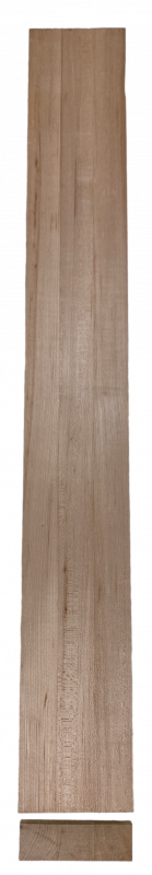 Hals Ahorn, amerik. schlicht A, Rift 3-tlg. 1180x87x55mm